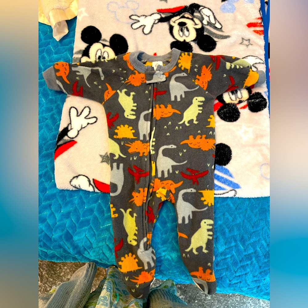 One piece baby pajamas 3-6 months